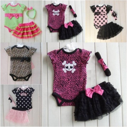 Outfit Costume Infant Baby Girl Polka Dot