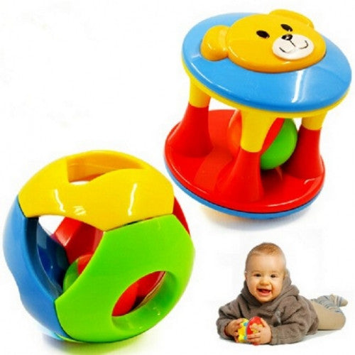 Training Grasping Ability Toy Ring Jingle Develop Baby Intelligence
