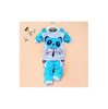 Kids Set Suit Baby Panda Cartoon Casual Long-sleeved Striped